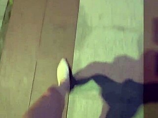 shemale ting xuan pees outdoors masturbates cums on legs