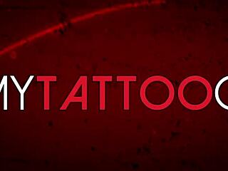 Behind the scenes with tattooed brunette sully savage bending over