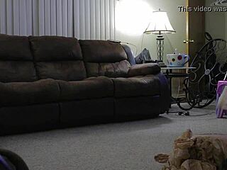 Chubby Mom Cleans House In Tight Sexy Shorts