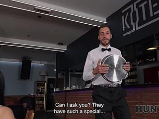 ara mix petite in heels deepthroats rough toilet sex