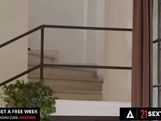 sexy blonde diane chrystall preps ass with buttplug for hardcore pounding