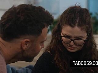 stepfamily foursome heats up with leana lovings bunny madison riding hard