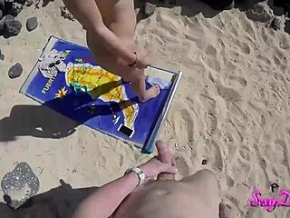 Crashing Waves or Her Ass? Beach Doggystyle POV Tempts