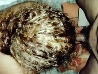 teacher's fat pussy lips beg for my hard doggystyle pounding