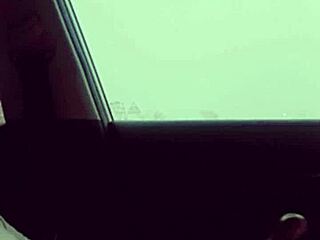 dick dancing outside in car with monster black cock 😍🍆 skinny waist lover vibes