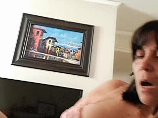 BBW milf pounds hard in POV