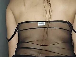 hot roommate dries balls perfectly after fun time