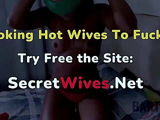 omg blindfolded me but tricked with another guy fucking my wife so hot 😏🔥