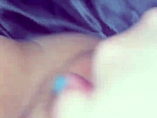 !! First time virgin 18yo squirts with huge glass dildo in tight wet pussy - kinky LA Arab!!