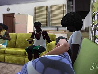 Maritza my wild Mexican hood mom takes group pounding