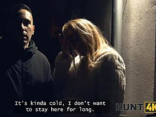 hunt4k blonde bombshell makes you cum super fast!