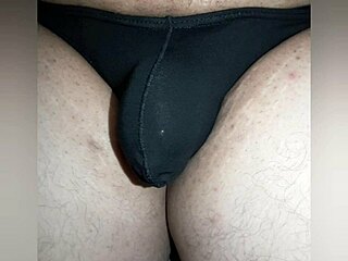 my underwear strains over this throbbing asian monster bulge