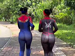 spider woman craves anal pounding from best friend's boyfriend