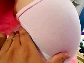 Chubby Cameltoe Empleada Gets Pussy Ass Groped By Jefe