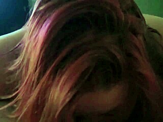 Redhead BBW Milf Gives Sloppy Fat Cock Sucking Session