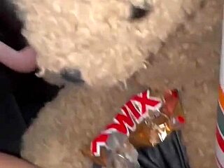 crazy arabian slut craves bbc food fetish squirting madness