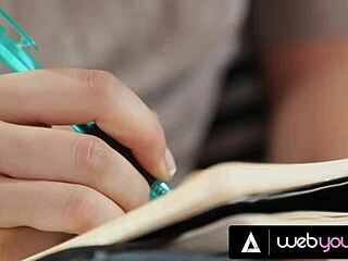 naughty blake eden 👅 lures shauna skye for hot lesbian licks at home! part 1&2 🔥