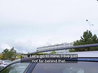 matty mila perez sucks santa's huge cock outdoors?