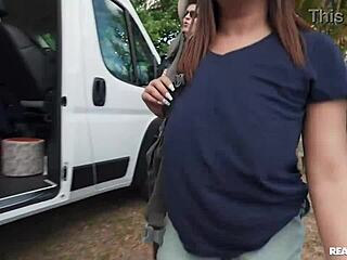 Reality Kings Cummy Campout Brunette Cum Tits