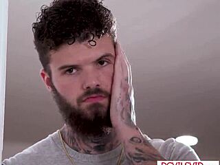 Latina girlfriend cheats hard as boyfriend watches her deepthroat monster cock doggystyle