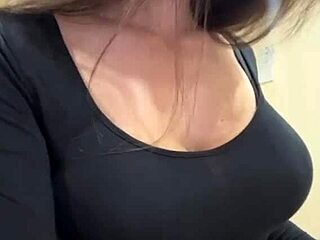 What if your slut neighbor flashed her hard nipples outside