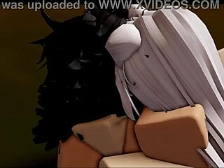 Think you can handle these Roblox fight goat animations in fishnets?