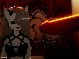 five furry sluts take massive anal assfucking with big tits bouncing