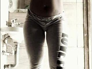 huge tits ebony milf mature compilation of curvy fat pussy play