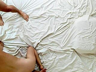 oh god, sky view's ass licked deep then riding bf's cock till creampie inside!!