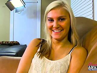 kinky shaved blonde coeds bailey olyssia suck twats and dick