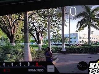 CURVY LATINA SLUT DEEPTHROATS HUGE BBC IN ESCALADE BEFORE RIDING CUM FACIAL