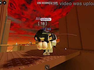 roblox futanari slut takes rough control on top