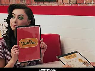 Futa Dicks Diner With Lauren Phillips Chloe Surreal Hailey Rose
