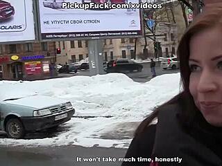 hey check this reality secretary pickup outdoors. public fun in scene 2 continues