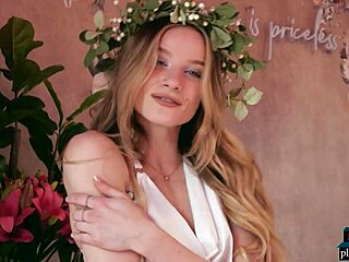 petite blonde playboy model roxy shaw bares small tits solo