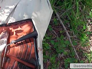 Ex-Gf's Great Ass Bounces Wild In Outdoor Public Fuck With Friends Pov