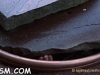 Bound Wife Begs for Rough Doggy in BDSM Game—Tight Cunt Stretched by Dominant Cock