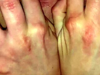 PAWG BLONDE Squirts Like CRAZY from FAT ASS SHAKING—British Curvy Wife Begs for More CUM!