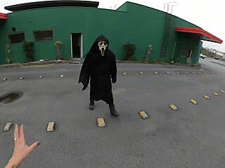 behind the scenes no cuts our craziest halloween ever with emo nerd milf