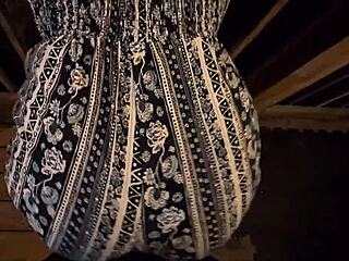 Hey babe, watch my little ass tease in public?