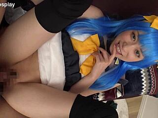 Kiryama Yua's cosplay heroine begs for more orgasms!