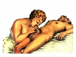 VINTAGE EROTIC DRAWINGS IGNITE ANTIQUE RETRO PASSION!