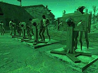 Fallout 4 Multi Pillory Anal Assfucking Punishment Sex Scene