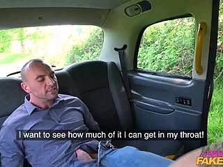 aussie guy rams her ass hard in fake taxi
