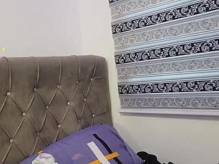 Teen learner deepthroats teacher's cock before submissive bed fuck lesson