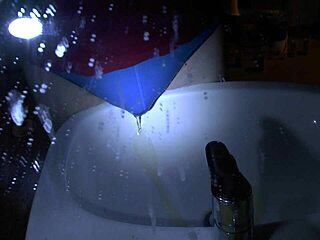 i peed my blue underpants right over the sink...