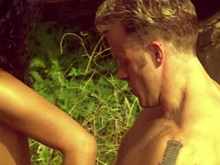 black milf dee siren takes seth dickens' monster cock outdoors 😈🍆🌳