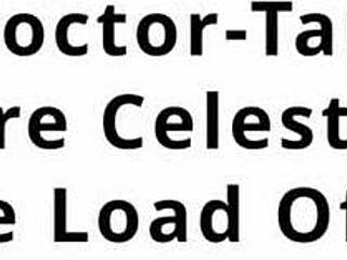 Doctor blasts blaire celeste's bound mouth with huge cum load in tampa hospital