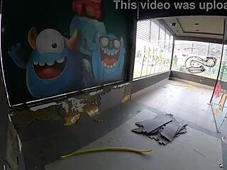 behind the scenes no cuts our craziest halloween ever with emo nerd milf