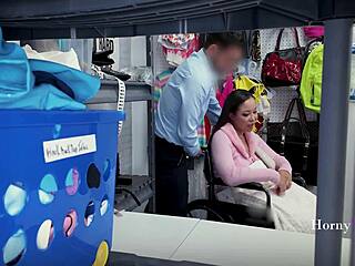 blackmailed asian cutie adriana maya punished rough for stealing—fat curves groped at work by tony marzo 😩